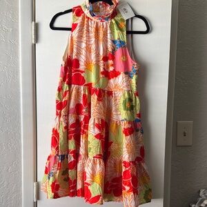Vibrant Floral Dress